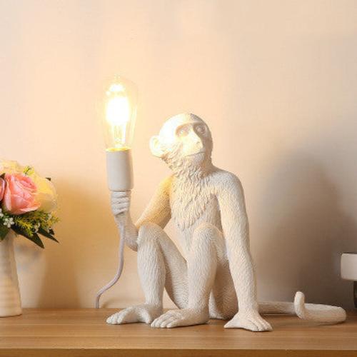 Unique Resin Monkey Desck Lamp - British Design