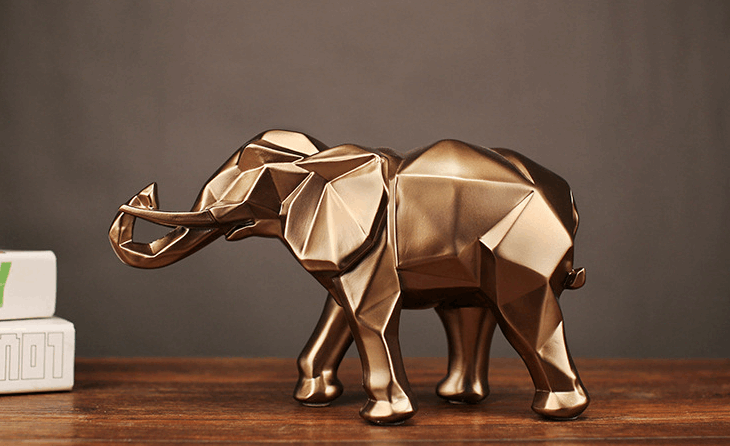 Galleria369-"Elephant Sculpture Design for Exquisite Home Decoration"