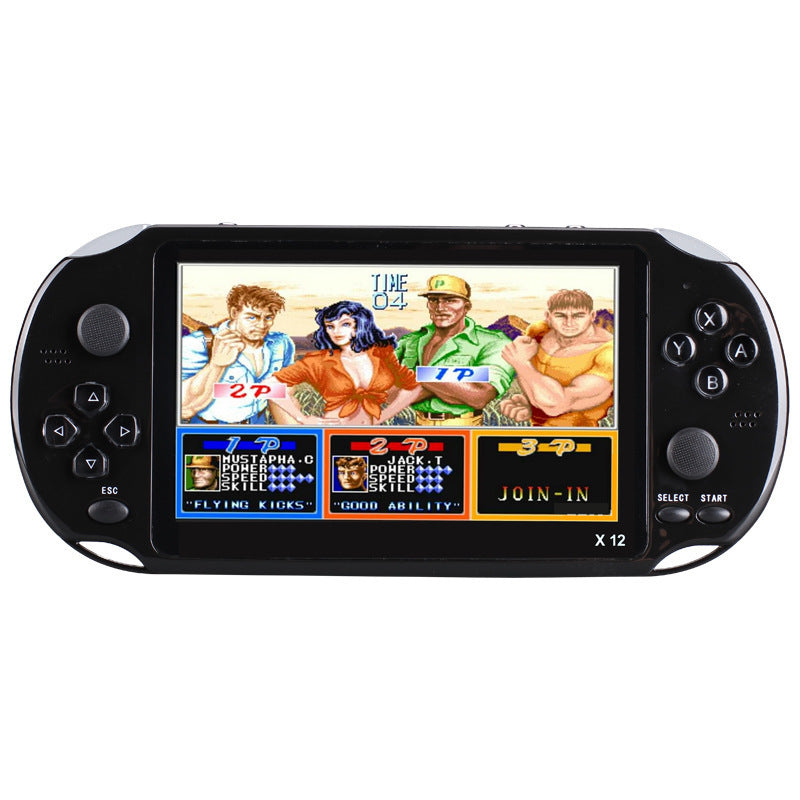 X12 Portable Gaming Console – 8GB RAM, 5.1-Inch Screen, Over 2000 Games