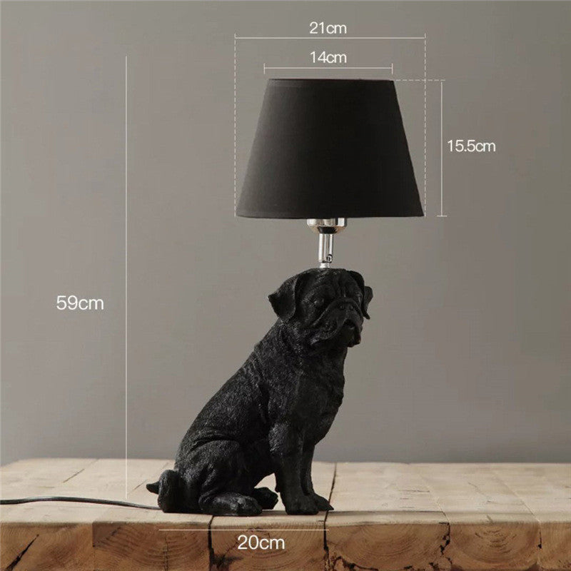Dog-Themed European Lamp