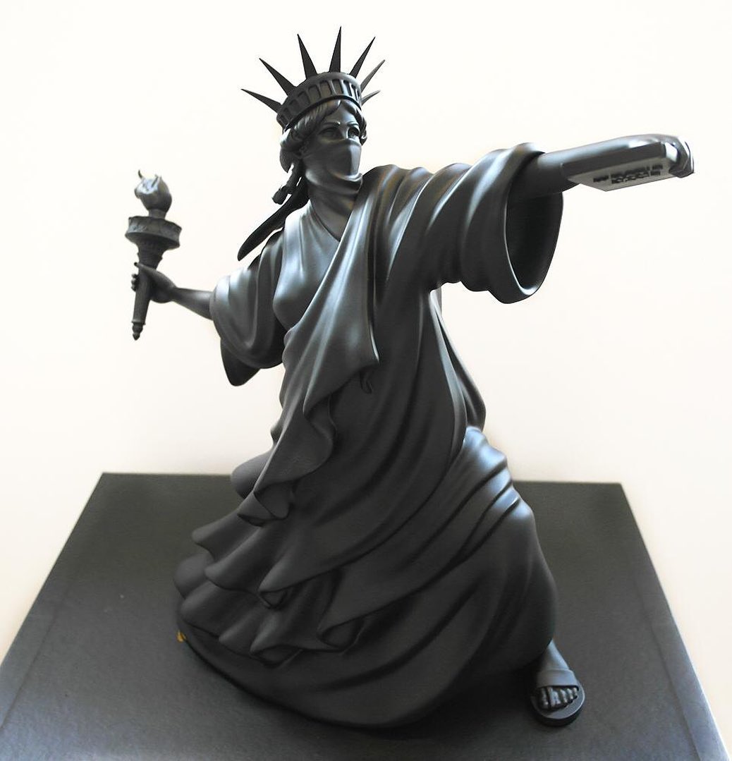 " Statue of Liberty of Banksy"