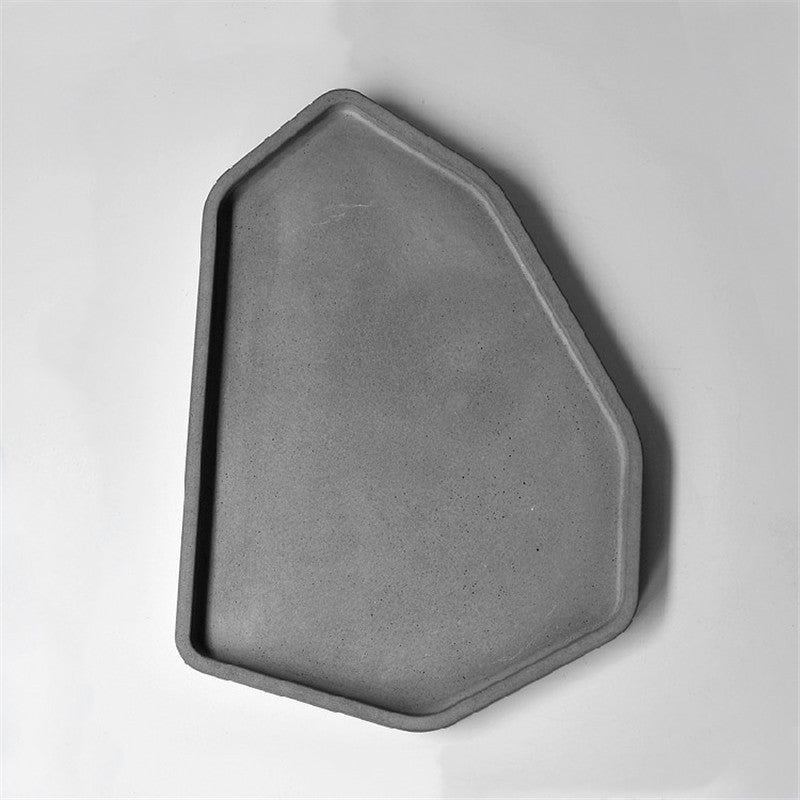 Cement Plate Set | Modern Nordic Design