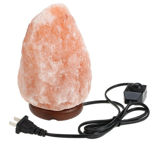 Crystal Salt Lamp - Rose Salt Lamp Night Light for Bedside or Decoration