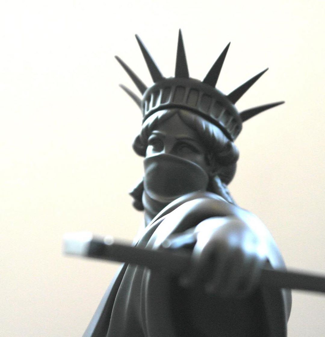" Statue of Liberty of Banksy"