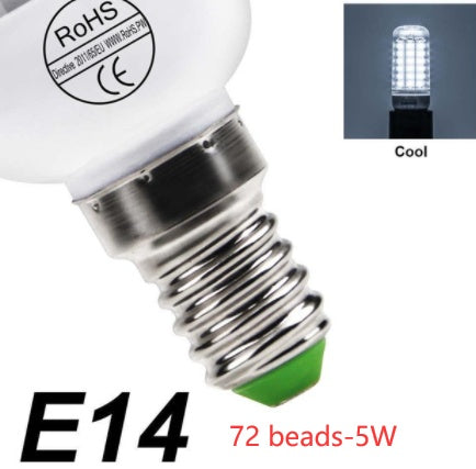 E27 LED Corn Lamp with Cover – Energy-Efficient Room Lighting