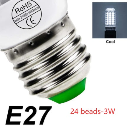 E27 LED Corn Lamp with Cover – Energy-Efficient Room Lighting