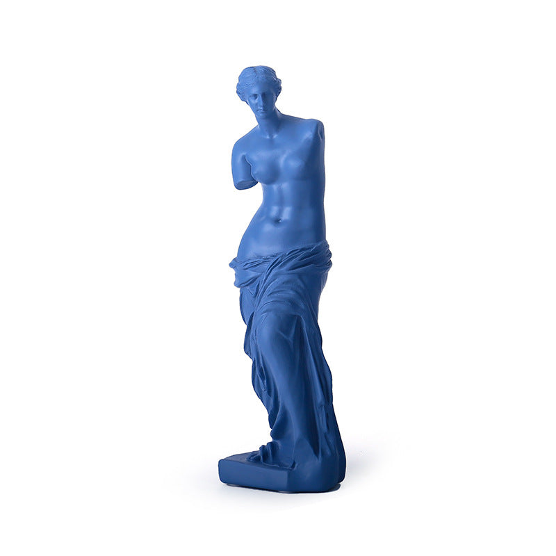 "Estatua de escultura de yeso de Venus"