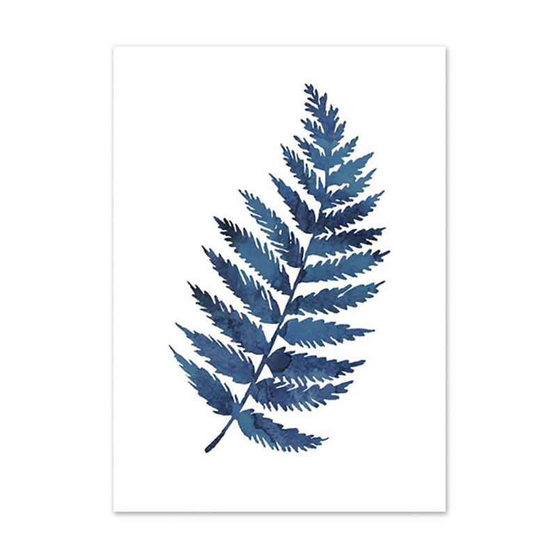 Decorative Canvas Painting of Leaves: Modern Wall Art on High-Quality Canvas