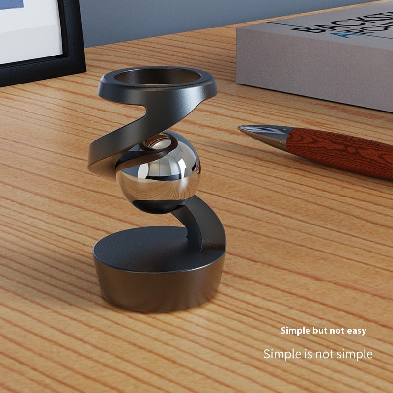 Levitating Gyro Desk Toy | Stress Relief and Decompression Decor for Your Workspace"