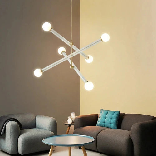 Lampadario Emma – Lampadario moderno in ferro con LED