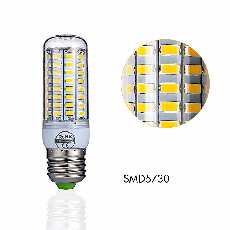 E27 LED Corn Lamp with Cover – Energy-Efficient Room Lighting