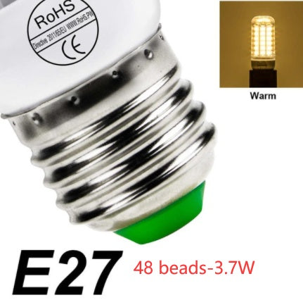 E27 LED Corn Lamp with Cover – Energy-Efficient Room Lighting