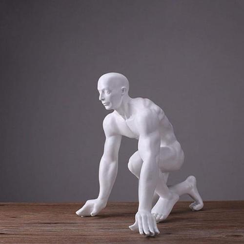 Stylish Resin Figurine – Office and Home Decoration Art