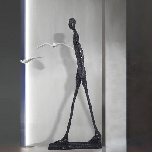 Swiss Design-Inspired Modern Sculpture – Elegant Indoor Decoration