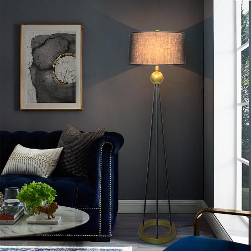 Elegant Fabric Shade Lamp – Modern and Contemporary Style