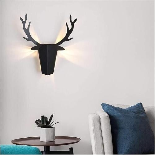 Elk Head Wall Light