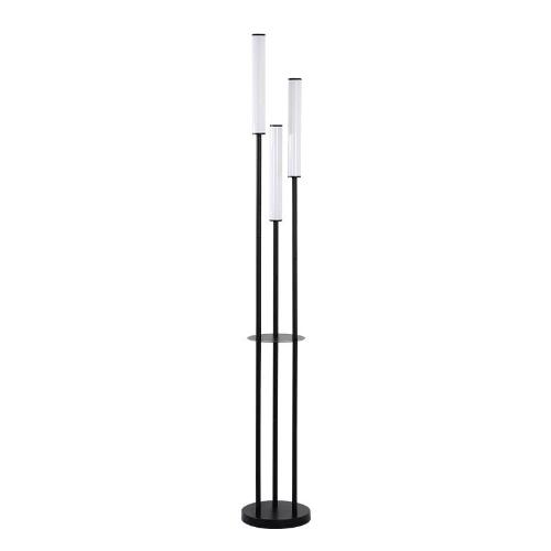 Floor Lamp with Three Light Sources – Linear and Modern Design