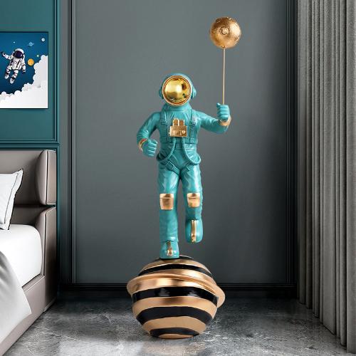 Astronaut Large Floor Decoration - Resin Sculpture for Living Room