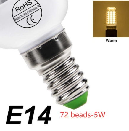 E27 LED Corn Lamp with Cover – Energy-Efficient Room Lighting