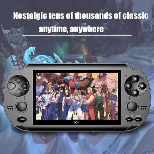 X12 Portable Gaming Console – 8GB RAM, 5.1-Inch Screen, Over 2000 Games