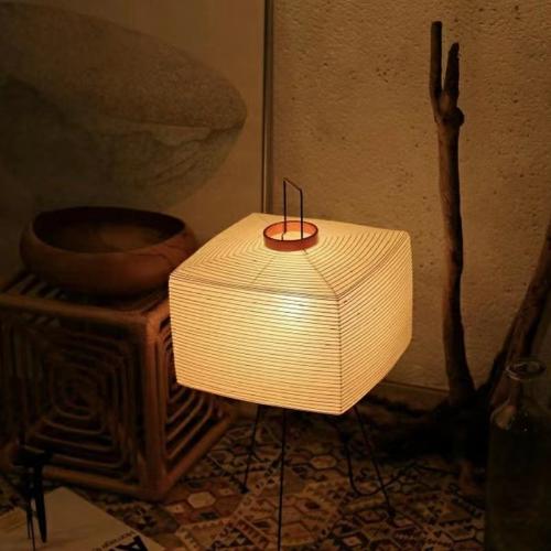 Xuan Stylish Paper Floor Lamp for Living Room & Study – Oriental Design