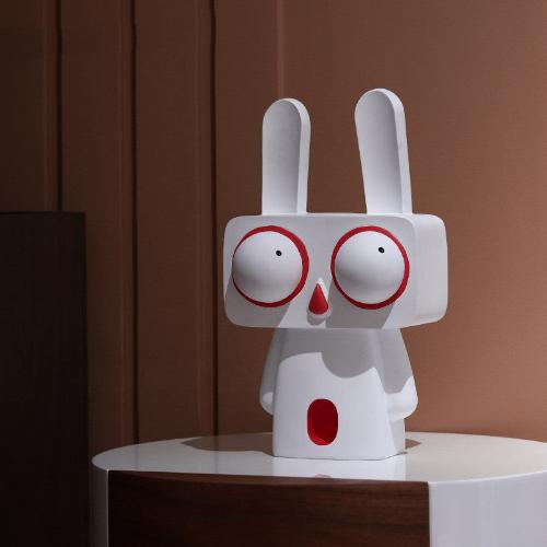 Jojo Rabbit Artwork – Modern Resin Ornament for Living Room Decoration