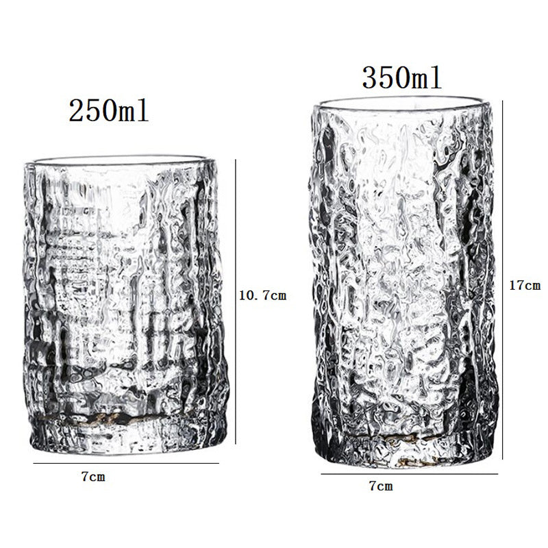 "High-Quality Glass Whiskey Tumbler | Elegant Design for Whiskey Lovers"