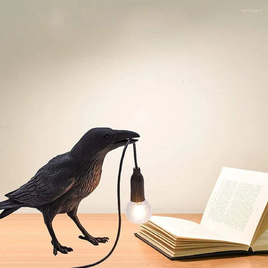 Crow Lamp