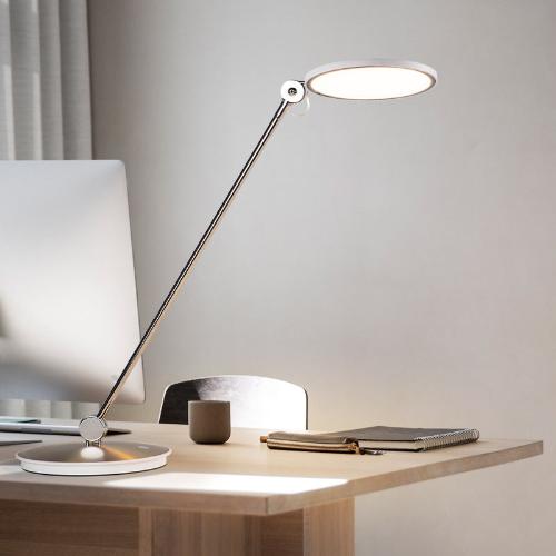 Lámpara de escritorio LED con forma de piano que protege los ojos y permite aprender a usarla: atenuación táctil, 7 W, diseño elegante