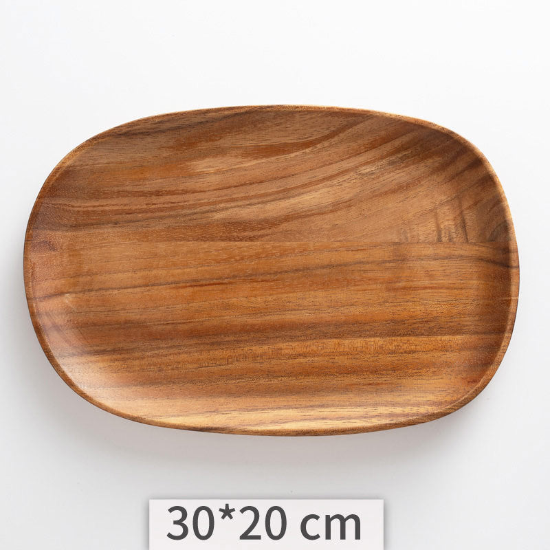 Acacia Wooden Tray - Irregular Shape