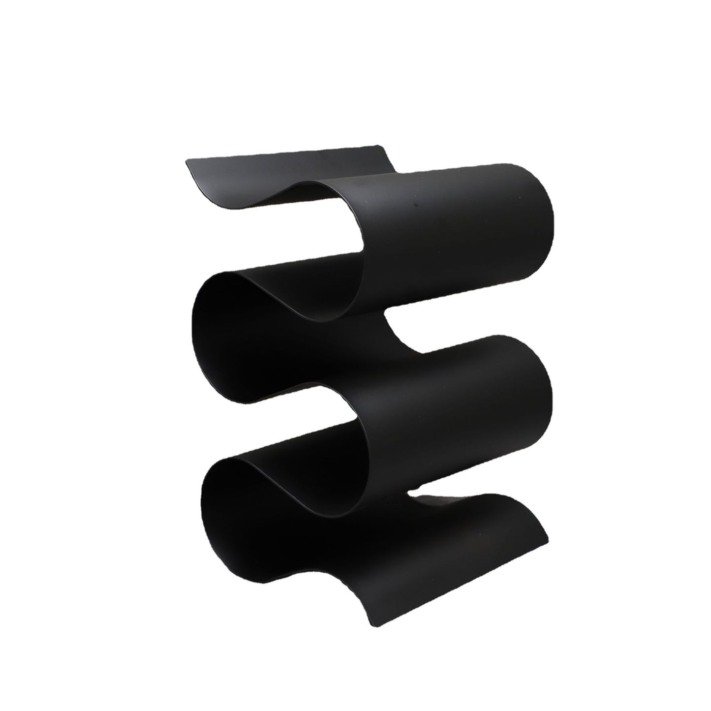 Modern Minimalist S-Shaped Metal Wine Rack