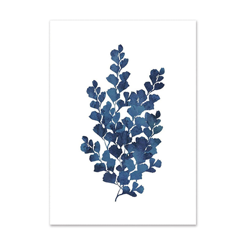 Decorative Canvas Painting of Leaves: Modern Wall Art on High-Quality Canvas