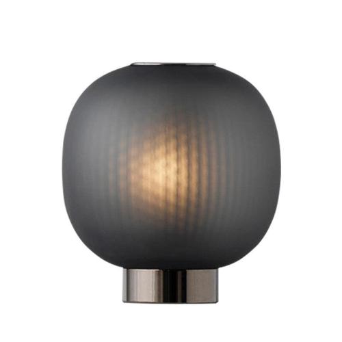 Blooming Elegance-British Design Minimalist Glass Table Lamp