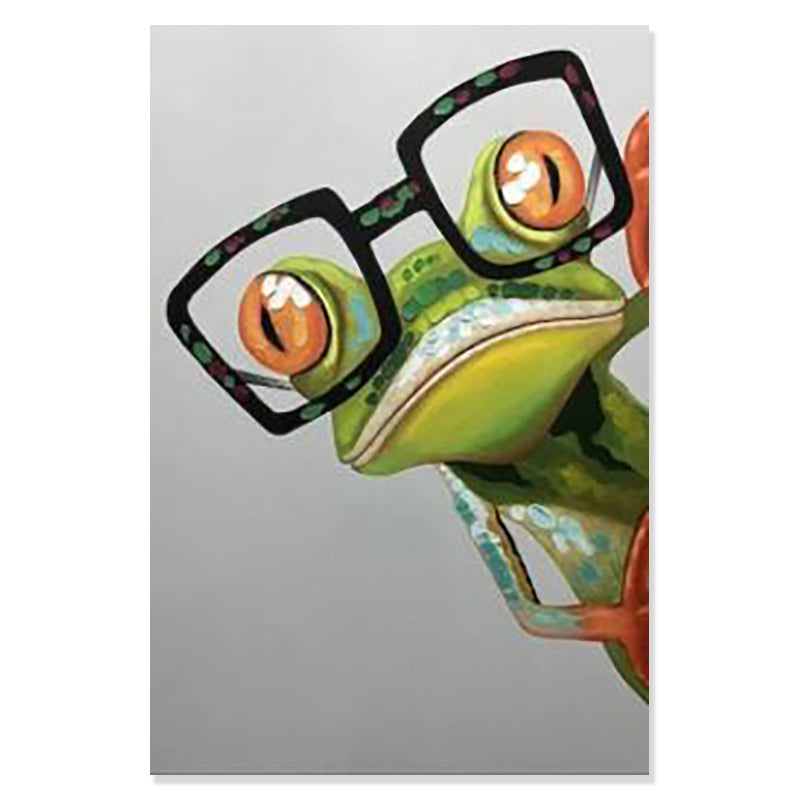 Frog Graffiti Art Abstract