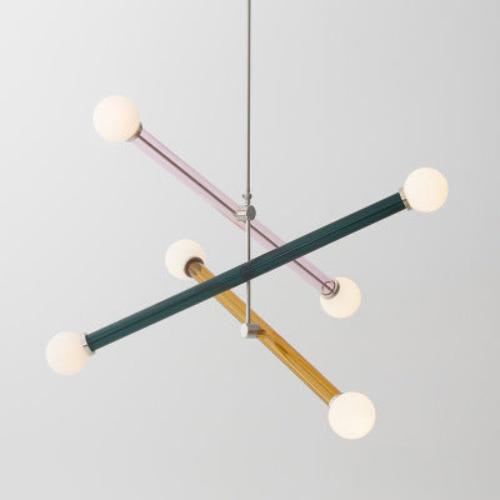 Lampadario Emma – Lampadario moderno in ferro con LED