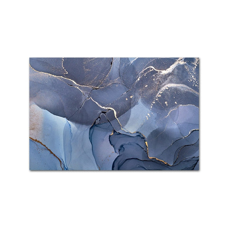 Fashion Minimalist Marble Texture Abstract print on canvas