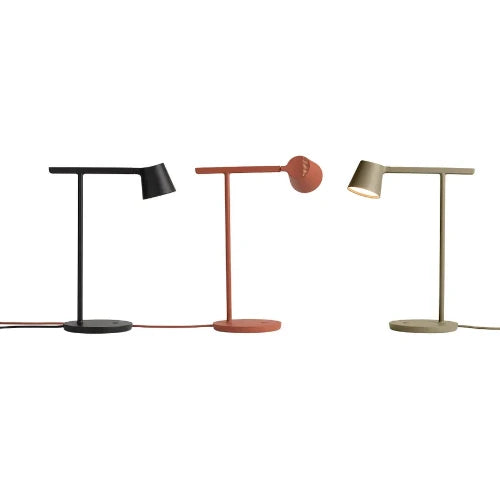 Muuto Tip Table Lamp - Minimalist Design with Dimmable Function, Adjustable, and Integrated LED Light